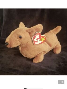 Vintage 1995 Ty Beanie Baby WEENIE the Dachshund